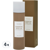 슬림9 터치소울 아로마 에센셜 바디오일, 4개, 150ml