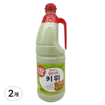 식자재왕 실속가득 키위 드레싱소스, 1.85kg, 2개