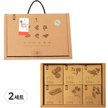 자연애 건강담은 한첩 텀블러용 수제차 선물세트, 6종, 2세트