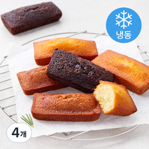 데르뜨 쫀득 휘낭시에 23g x 9개입 세트 (냉동), 207g, 4개