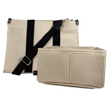 honeybag 캔버스 기저귀가방   멀티이너백, 톤다운 베이지(기저귀가방), 베이지(이너백)