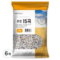 대구농산 혼합 15곡, 2kg, 6개