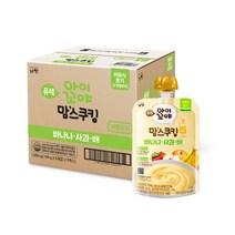 아이꼬야 유아용 맘스쿠킹 이유식 6개월부터, 10개, 바나나사과배