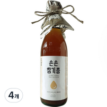 손손 참기름, 350ml, 4개