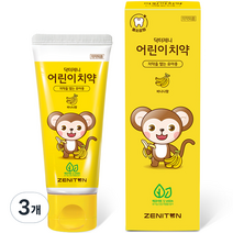 닥터제니 클라이네 어린이치약 바나나향 치약, 60g, 3개