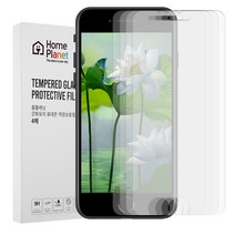 홈플래닛 2.5D 강화유리 휴대폰 액정보호필름, 4개입
