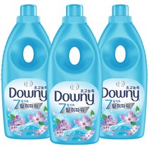 다우니 탈취파워 레몬그라스와 라일락 초고농축 섬유유연제 본품, 1.05L, 1.05L, 3개