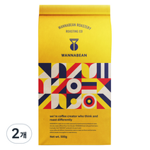 워너빈 탄자니아 노스 AA, 홀빈, 500g, 2개