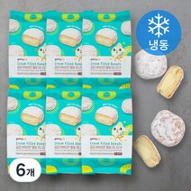 곰곰 바바리안 크림 필링 도넛 300g, 6개