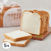 삼립 아침엔 우유토스트 식빵, 660g, 5개