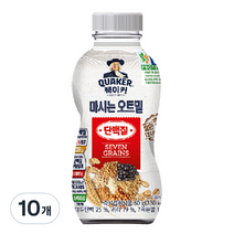 퀘이커 마시는 오트밀F 단백질2.0, 80g, 10개