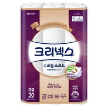 크리넥스 수프림 소프트 천연펄프 3겹 화장지, 27m,… 솔직 후기 및 장단점 분석 - 구매 가이드