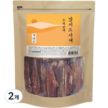 강아지 많이드시개 대용량 수제간식, 2개, 오리날개, 400g