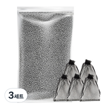 석코리아 에어활성탄 1kg + 블랙망 5p, 3세트