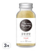 해통령 천연 홍합 분말, 80g, 3개