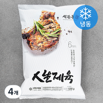 석관동 인생제육 (냉동), 530g, 4개
