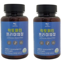 시드웰 락토페린 프리미엄 정 60g, 60정, 2통