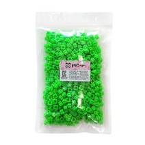 블럭N스토리 디폼블럭 리필 10mm 450p, 연두