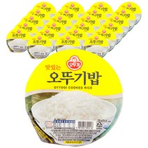 맛있는 오뚜기밥, 210g, 24개