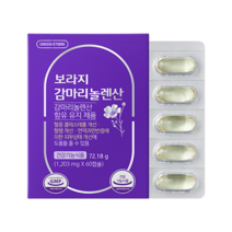 그린스토어 보라지 감마리놀렌산, 1개, 60정, 60정