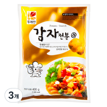 뚜레반 감자전분 특, 400g, 3개