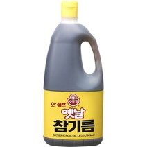 오뚜기 오쉐프 옛날참기름, 1.8L, 5개