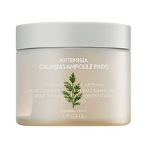 미샤 개똥쑥 진정 앰플 패드 225ml, 1개, 50개입