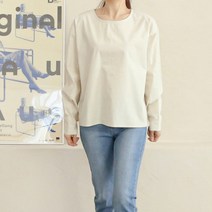 비나인 벌피 코튼 블라우스