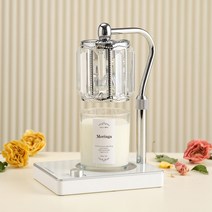 캔들백화점 엘사 캔들워머 실버화이트+소이캔들 280g 세트, 모링가, 1세트