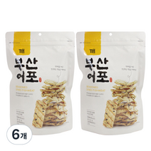 명성식품 깨 부산어포, 110g, 6개