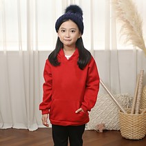 아동용 기모 올데이 후드티