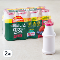 소와나무 비피더스 요구르트 명장 베리믹스 8입, 1000ml, 2개