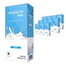 데이리스타 밀쉬 멸균우유, 1000ml, 12개