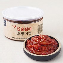 입술 실비 오징어젓, 400g, 1개