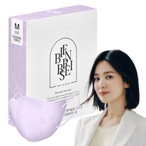 비앙브리제 프리미엄 에어슬림 마스크 중형 KF94, 10개입, 1개, 블루밍 퍼플