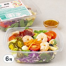 슬림쿡 쉬림프 크림파스타 샐러드, 255g, 6개