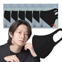 이비에 에어 귀편한 얼큰이 새부리형 마스크 대형, 30개입, 1개, 블랙