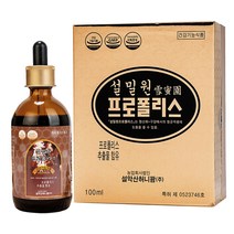 설밀원 프로폴리스, 100ml, 1개