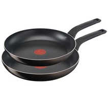 테팔 티타늄 액티쿡 프라이팬 2종세트, 블랙커피, 프라이팬 28cm + 30cm