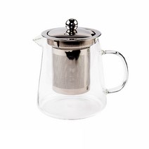 블룸엣홈 내열유리 티포트 YW-00229, 혼합 색상, 550ml