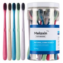 멜락신 이중 초극세모 칫솔 5종 x 4p 세트, 20개입, 1개