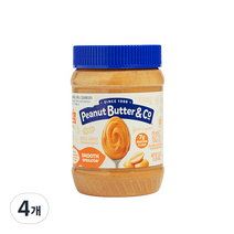 피넛버터앤코 스무스 오퍼레이터, 454g, 4개