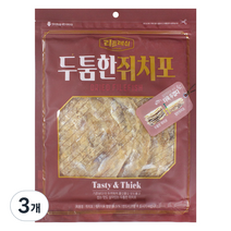 리프레쉬 두툼한 쥐치포, 170g, 3개