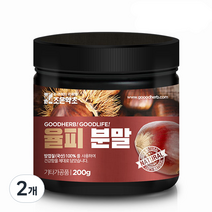 조은약초 율피분말, 2개, 200g