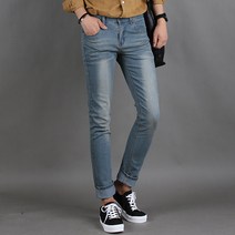 디와이진 남성용 슬림일자 청바지 ME6163