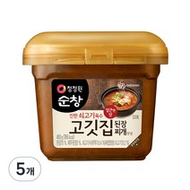 [K쇼핑]청정원 고깃집 된장, 450g, 5개
