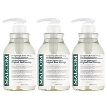 말콤 오리지널 리얼 모링가 바디워시, 520ml, 3개