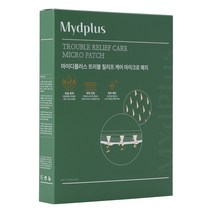 마이디플러스 트러블 릴리프 케어 마이크로 패치, 18개입, 1개