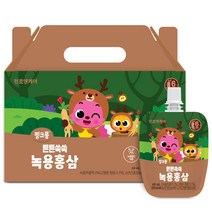 천호엔케어 핑크퐁 튼튼쑥쑥 녹용홍삼즙, 40ml, 30개