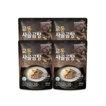 교동식품 사골곰탕, 500g, 4개입